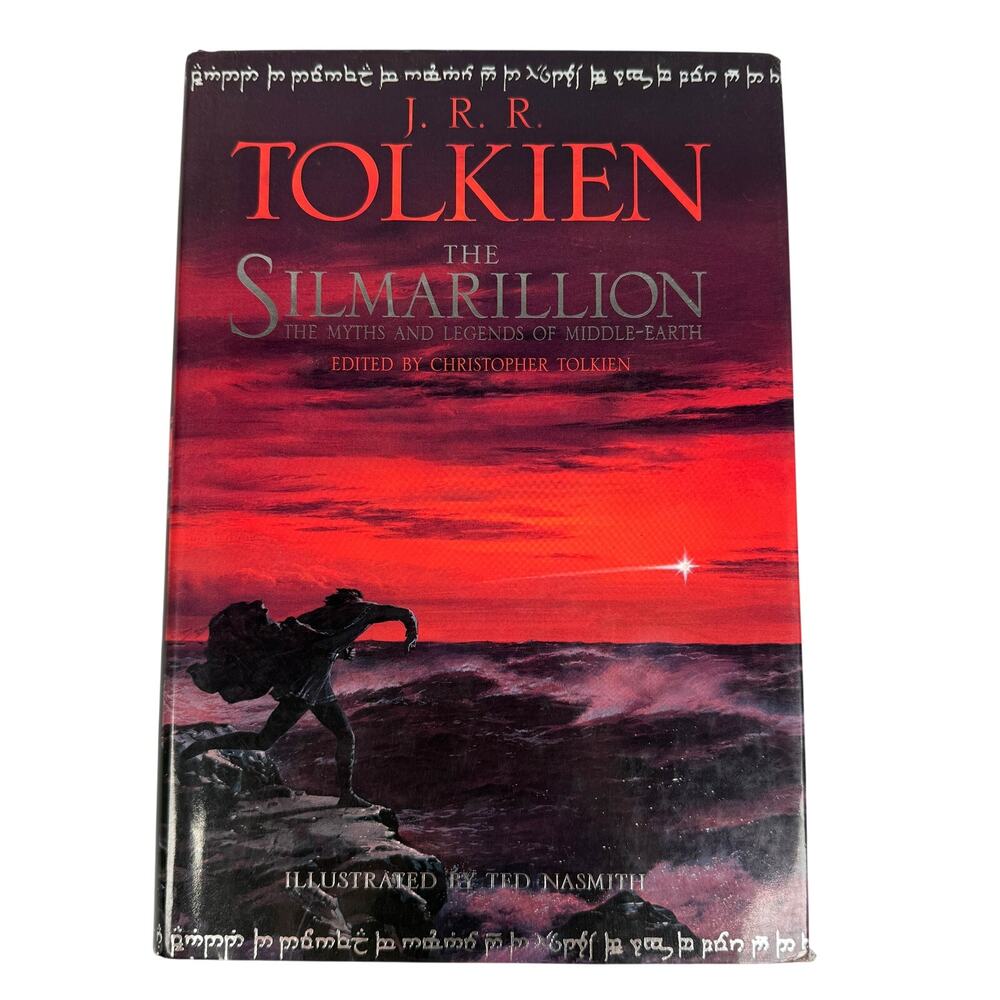 The Silmarillion by J R R Tolkien Hardcover Book Illustrated by Ted Nasmith